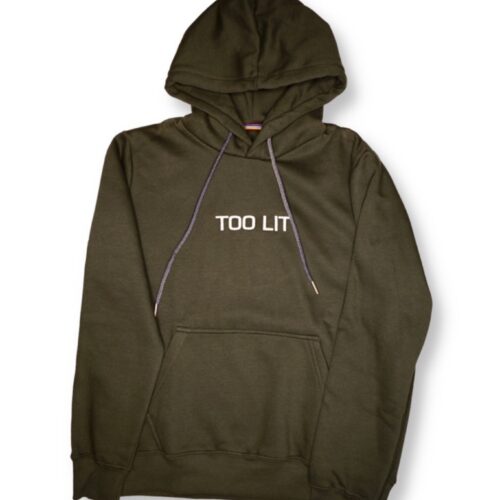Too Lit (green) Hoodie