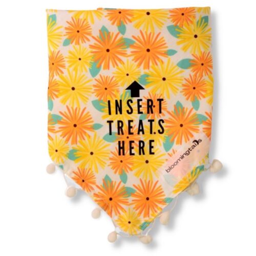 'Insert Treats Here' Dog Bandana