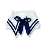 White Sailor Dog Collar