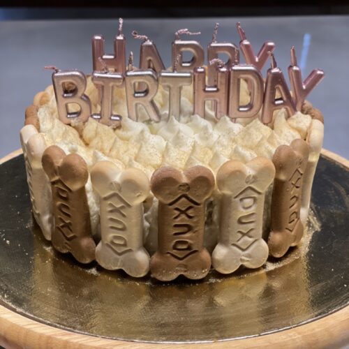 Dog Biscuit Cake
