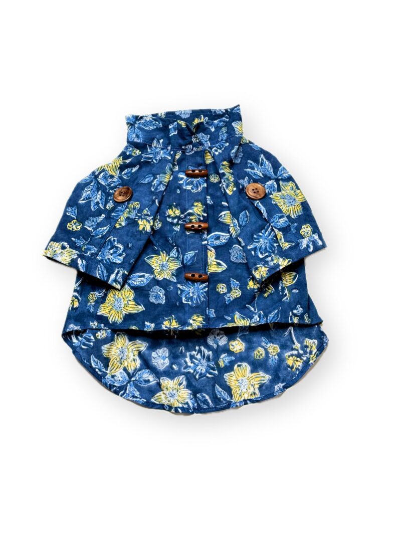 ajrakh dog kurta; Bagh Ajrakh Kurta for dogs